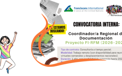 Convocatoria Interna: Buscamos Coordinador/a Regional de Documentación