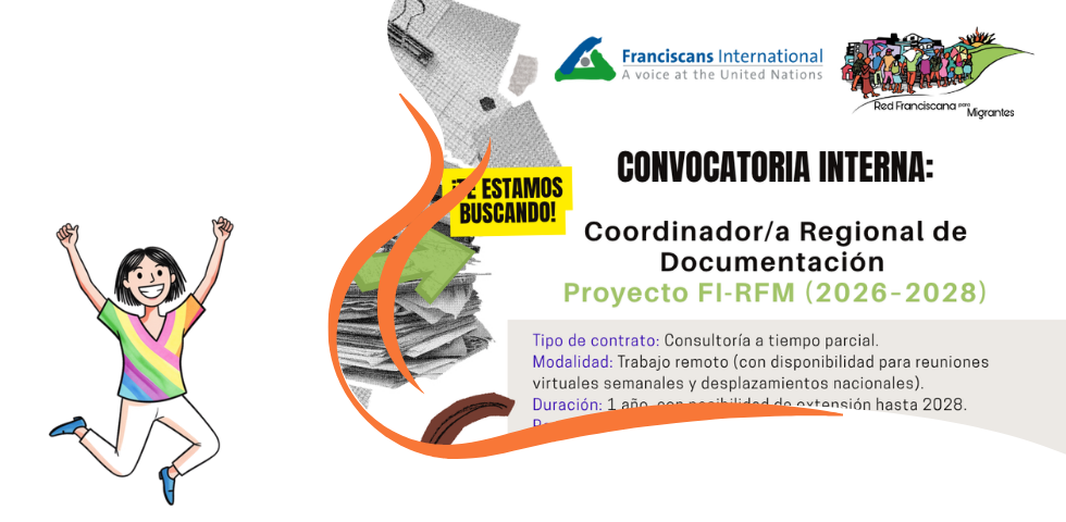 Convocatoria Interna: Buscamos Coordinador/a Regional de Documentación